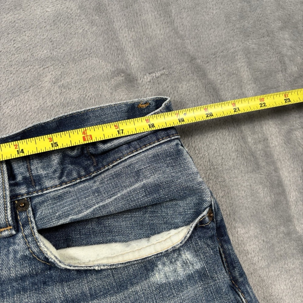 Denim & Supply Ralph Lauren Men's Straight Jeans Size 36x30 Distressed Denim - Picture 4 of 8